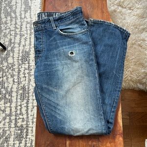 Lowrise Calvin Klein Straight Jeans